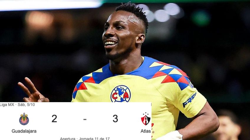 Julián Quiñones se burla de las Chivas tras perder con Atlas el Clásico Tapatío