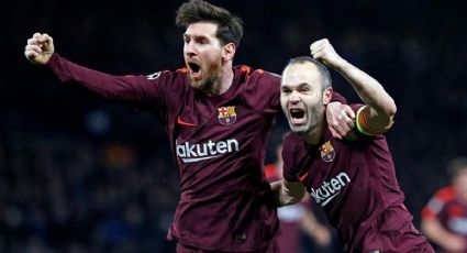 La emotiva despedida de Lionel Messi a Andrés Iniesta tras anunciar su retiro del fútbol