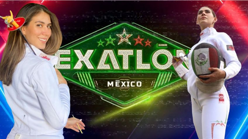 Quiso ser nadadora, pero se hizo esgrimista, casi olímpica y brilló en Exatlón México