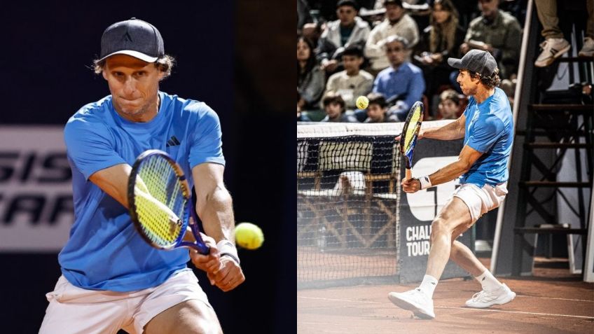 Así fue el debut profesional de Diego Forlán en el tenis