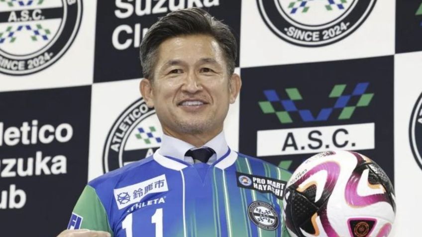 Conoce a Kazu Miura, el futbolista japonés de 58 años que seguirá jugando futbol