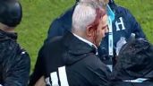 Foto ilustrativa de la nota titulada: Javier Aguirre rompe el silencio tras golpe que le abrió la cabeza al terminar juego contra Honduras