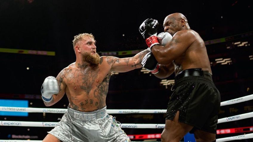 La insólita razón por la que Mike Tyson mordía sus guantes durante el combate contra Jake Paul