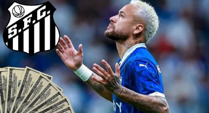 El MILLONARIO sueldo al que renunciaría Neymar para regresar al Santos de Brasil