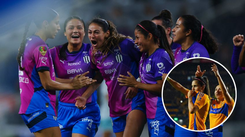 Rayadas destroza a Pachuca y se enfrentará a Tigres por sexta vez en la final de la Liga MX Femenil