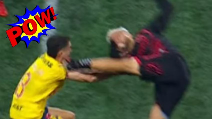 Así fue la brutal entrada que sufrió Álvaro Fidalgo en el Tijuana vs América | VIDEO