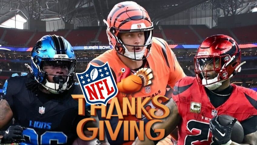 ¿Qué juegos de la NFL se celebrarán en el Thanksgiving 2024?