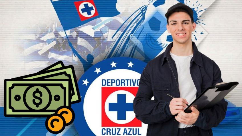 Cruz Azul lanza empleo en la CDMX con SUELDO de hasta 15 mil pesos al mes | REQUISITOS