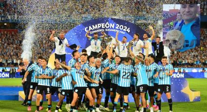 Fanático de Racing mete el cráneo de su abuelo al Estadio para celebrar campeonato | VIDEO