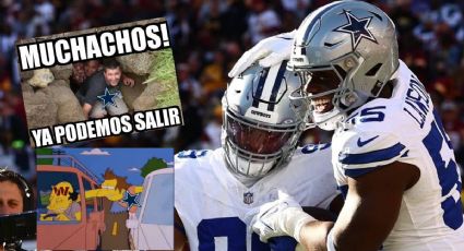 Los MEMES celebran la dramática victoria de Dallas Cowboys sobre Washington Commanders en la NFL