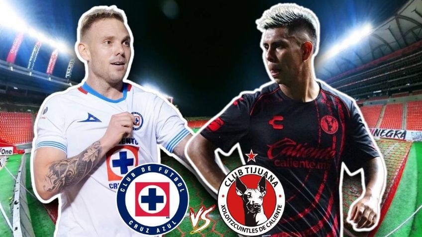 Cruz Azul vs Tijuana: Horario, día y dónde ver EN VIVO el juego de ida de Cuartos de Final