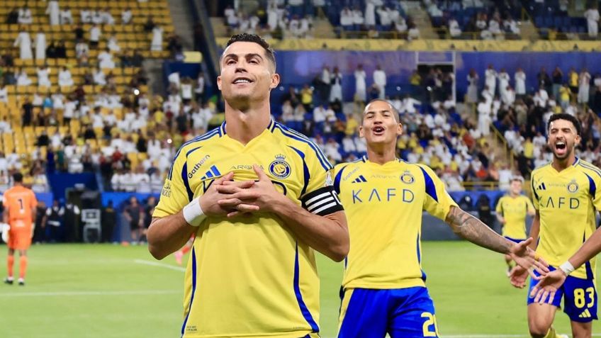 Cristiano marca doblete en victoria de Al-Nassr sobre Al Gharafa en Liga de Campeones de la AFC