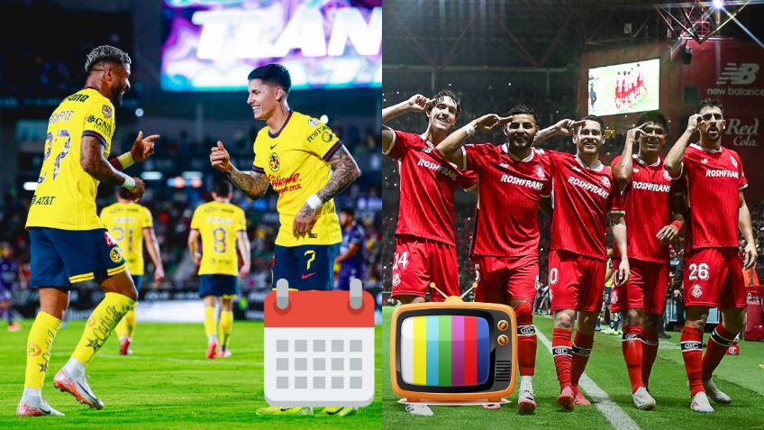 América vs Toluca: Cuándo y dónde ver EN VIVO la ida de Cuartos de Final de la Liga MX