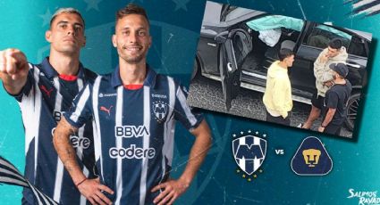 Jugadores de Rayados sufren accidente automovilístico previo al juego con Pumas | VIDEO
