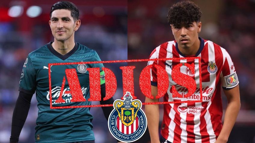 Revelan la razón por la que Erick Gutiérrez y Víctor Guzmán se irán de Chivas