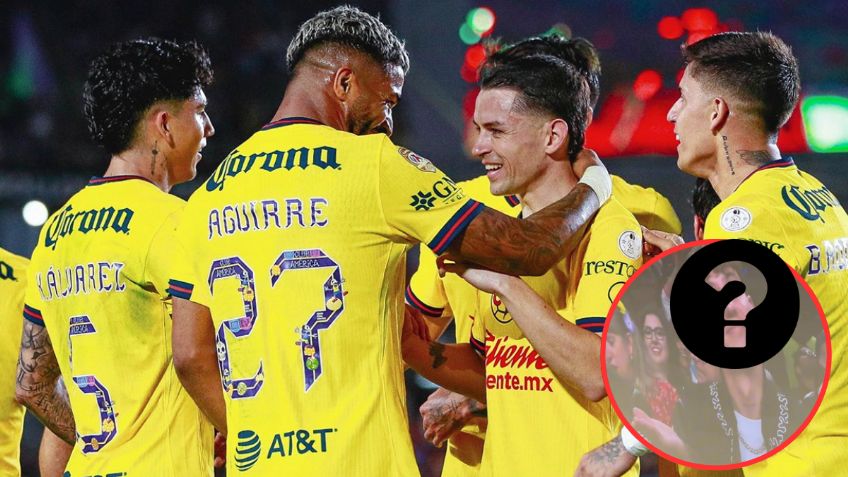 ¿Le dieron permiso? Captan a estrella del Club América en pleno juego de la NBA en México