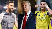 Foto ilustrativa de la nota titulada: ¿Leo Messi o Cristiano Ronaldo? Donald Trump elige quién es el mejor jugador del mundo