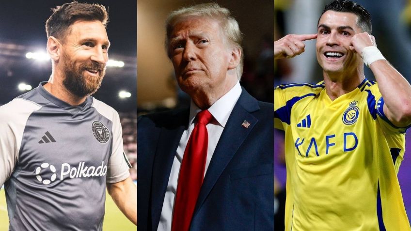 ¿Leo Messi o Cristiano Ronaldo? Donald Trump elige quién es el mejor jugador del mundo