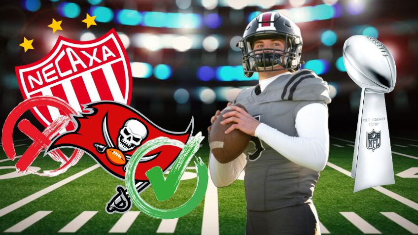 Fue jugador del Necaxa, tenía potencial, pero se fue a la NFL y fue campeón con Tampa Bay