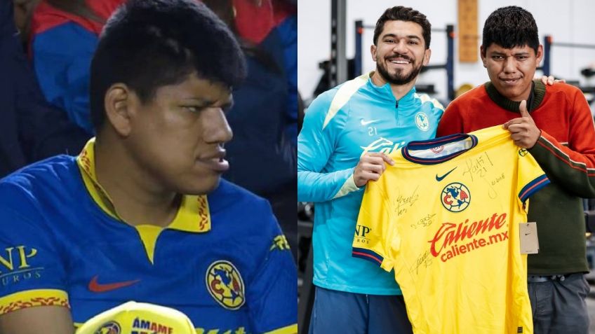 Conoce al 'Bebote', el aficionado que pasó de las burlas en redes a ser invitado de honor en América