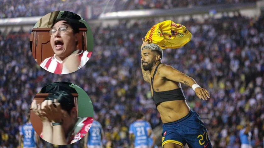 Aficionado de Chivas apoyó al Cruz Azul y terminó llorando por su derrota | VIDEO