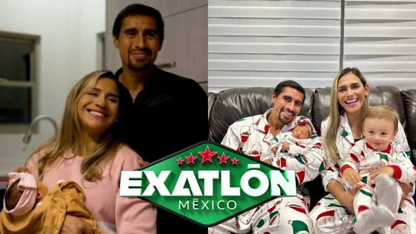 Exatlón México: Pato Araujo comparte emotivas fotos navideñas junto a sus dos hijos y Zudikey