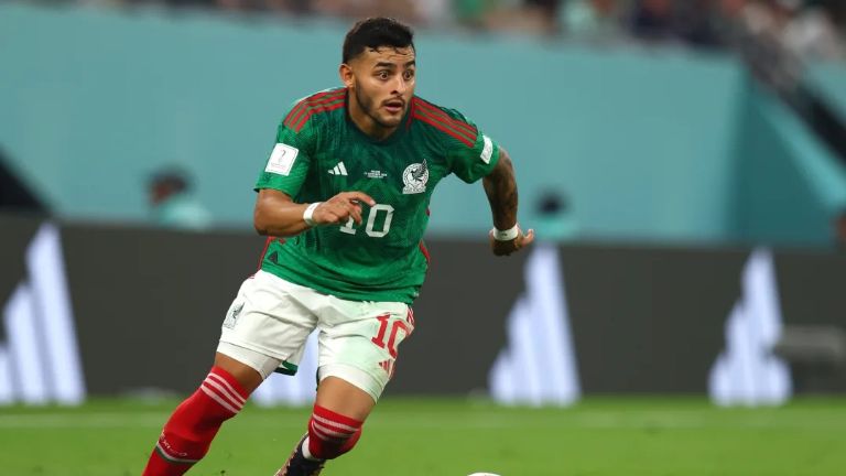 Alexis Vega durante el Mundial de Qatar 2022 (Chris Brunskill/Fantasista/GettyImages)