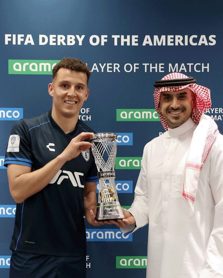 Oussama Idrissi elegido mejor jugador vs Botafogo (@11idrissi)