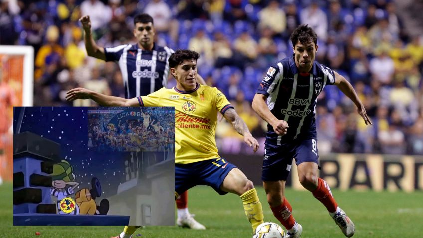 Los MEMES celebran la victoria del América sobre Rayados en la ida de la final