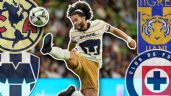 Foto ilustrativa de la nota titulada: El GRANDE de la Liga MX que quiere fichar al Chino Huerta y podría no dejarlo ir a Europa