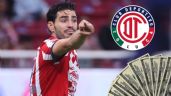 Foto ilustrativa de la nota titulada: Peor es nada, la MISERIA que recibirá Chivas por vender a Pollo Briseño a Toluca