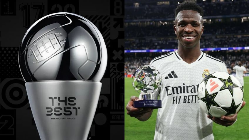 Vinicius Jr se olvida del Balón de Oro y gana el premio The Best como el mejor jugador del mundo