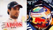 Foto ilustrativa de la nota titulada: Red Bull hace oficial la salida de Checo Pérez