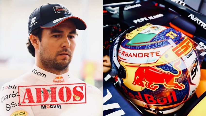 Red Bull hace oficial la salida de Checo Pérez