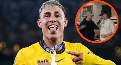 Con banda EN VIVO y bebida en mano, así celebró Chicote Calderón el tricampeonato de América