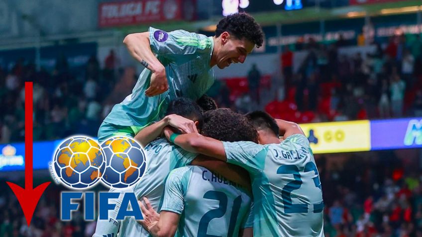 ¡Crisis en el Tri! Selección Mexicana cae en el Ranking de la FIFA y se aleja de Estados Unidos