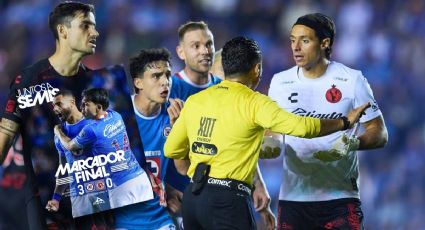 Acusan al arbitraje de ayudar a Cruz Azul a remontar partido contra Tijuana