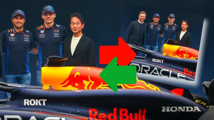 Honda borra a Christian Horner de la foto de agradecimiento a Checo Pérez y fanáticos le aplauden