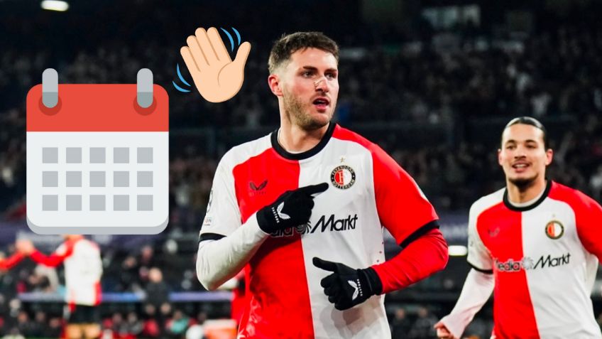 Santiago Giménez revela la fecha en la que podría salir del Feyenoord