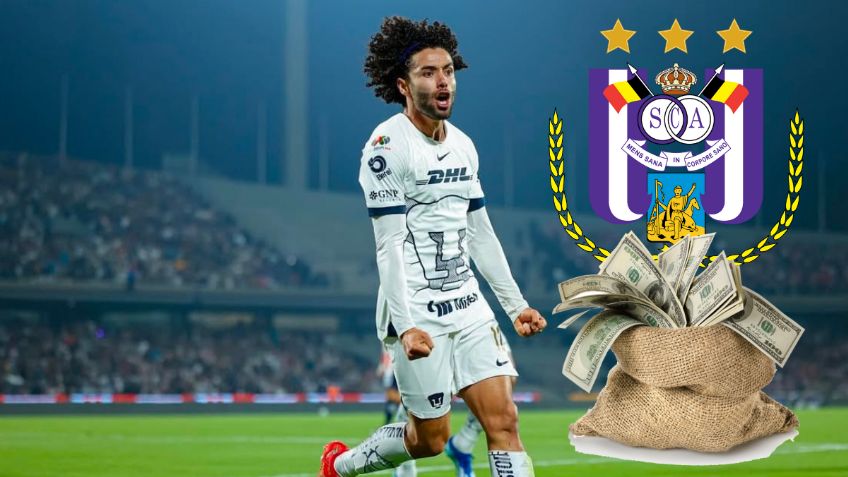 El MILLONARIO sueldo que cobraría Chino Huerta en el Anderlecht tras su salida de Pumas