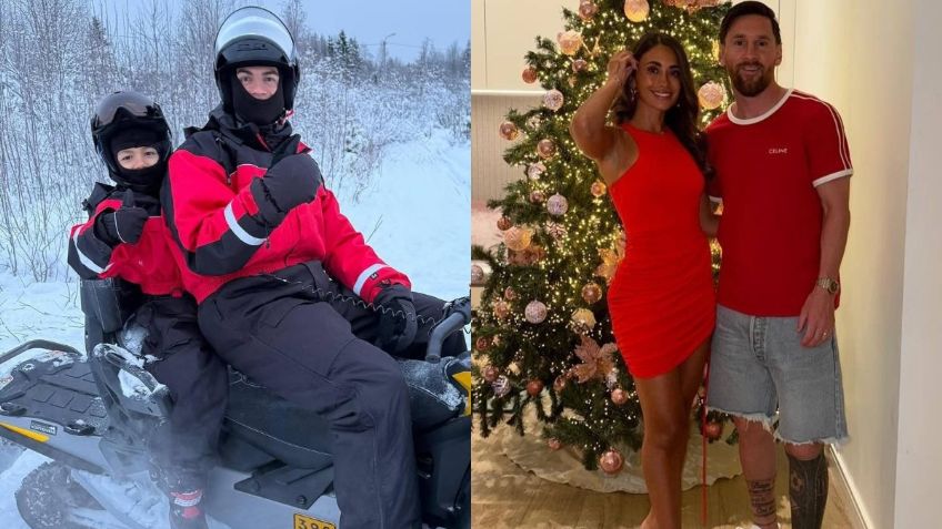 Cristiano Ronaldo, Lionel Messi y así celebraron la Navidad las estrellas del futbol