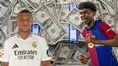 Foto ilustrativa de la nota titulada: Duro golpe al Real Madrid: Lamine Yamal supera en precio a Kylian Mbappé