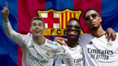 Foto ilustrativa de la nota titulada: Cristiano Ronaldo se rinde ante esta joya del Barcelona y lo coloca junto con Vinicius y Bellingham