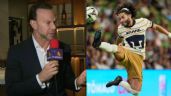 Foto ilustrativa de la nota titulada: Zague revienta al Chino Huerta tras su bajo bajo rendimiento en el Pumas vs Rayados