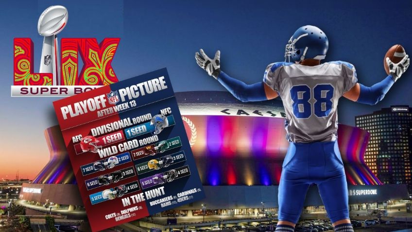 Los 5 juegos más importantes de la NFL rumbo al Super Bowl LIX