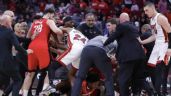 Foto ilustrativa de la nota titulada: Houston Rockets vs Miami Heat: Batalla campal deja a 7 expulsados en la NBA