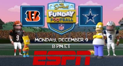 La increíble razón por la que Los Simpson salvaron el Bengals vs Cowboys de Monday Night Football