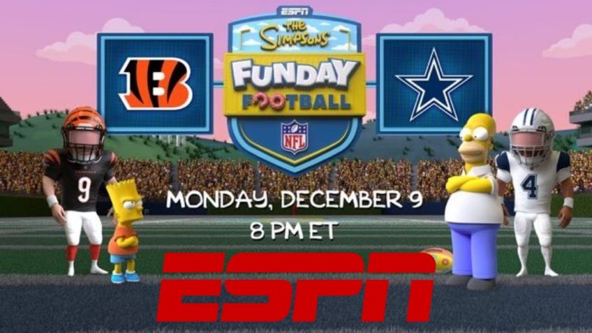 La increíble razón por la que Los Simpson salvaron el Bengals vs Cowboys de Monday Night Football