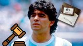 Foto ilustrativa de la nota titulada: ¡Vale una fortuna! Mechón de Maradona será subastado en Francia