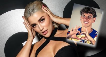 Captan Igor Lichnovsky junto a la actriz Cassandra Sánchez-Navarro en pleno concierto